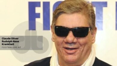 Claude Oliver Rudolph Nase Krankheit