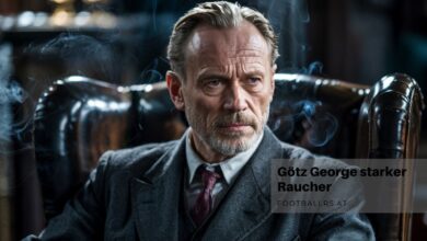 Götz George starker Raucher