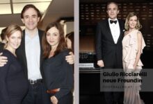 Giulio Ricciarelli neue Freundin