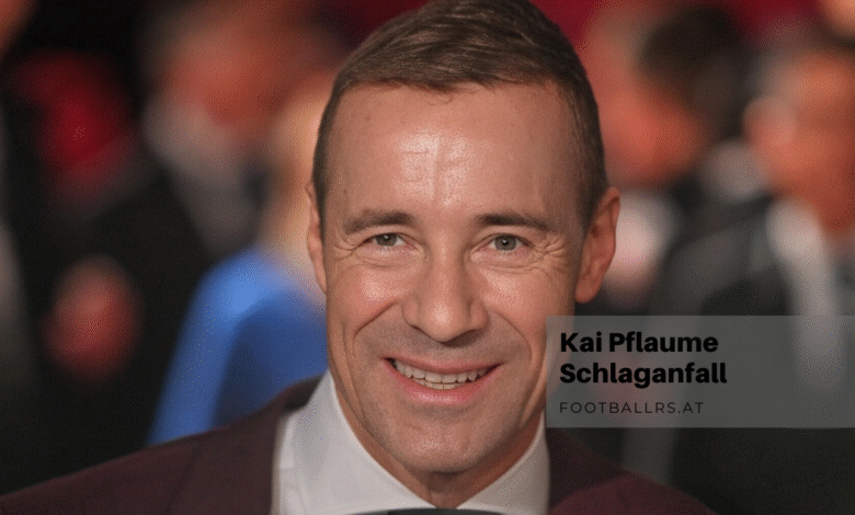 Kai Pflaume Schlaganfall